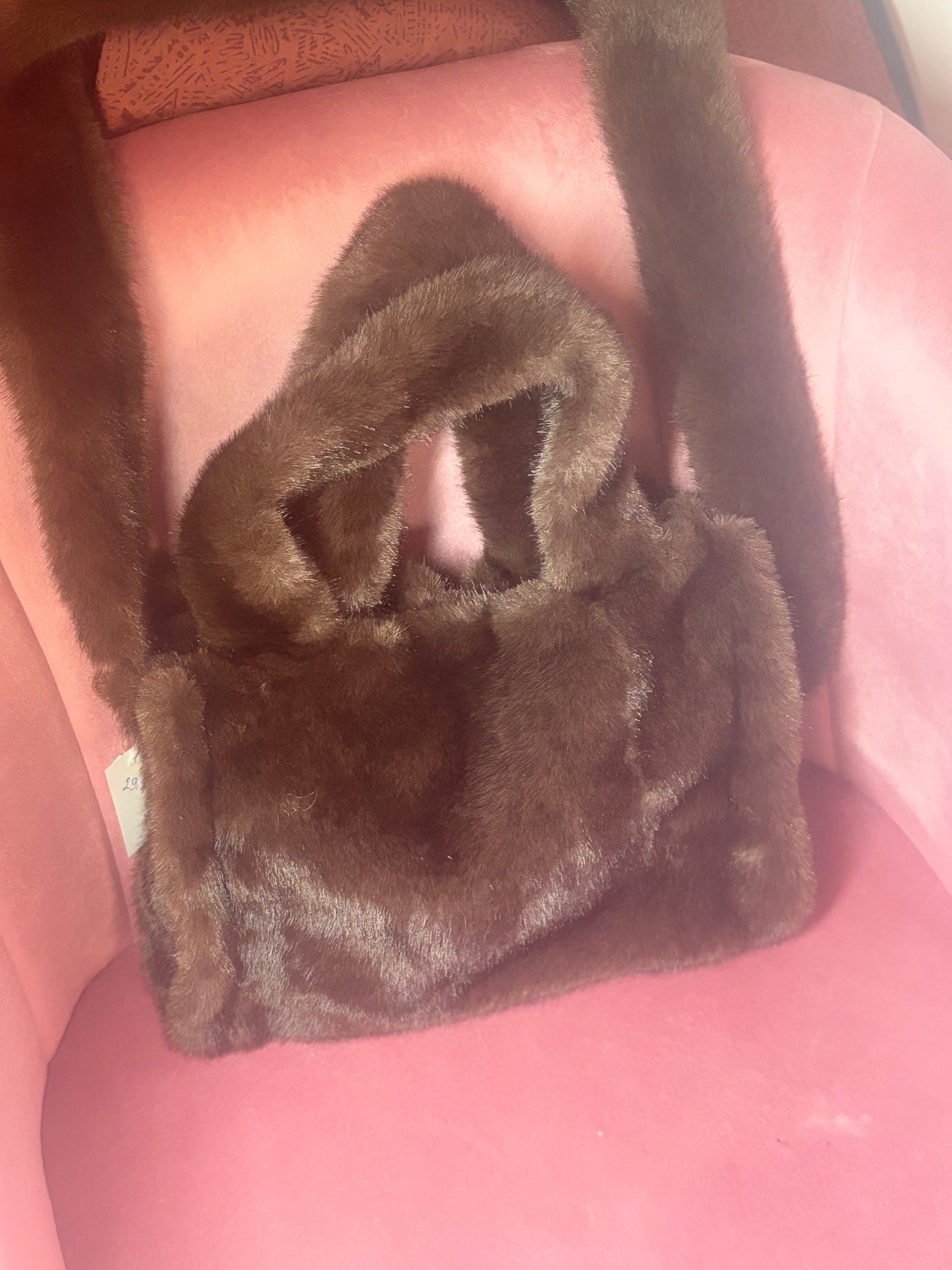 🌸Sac Fourrure Choco🌸