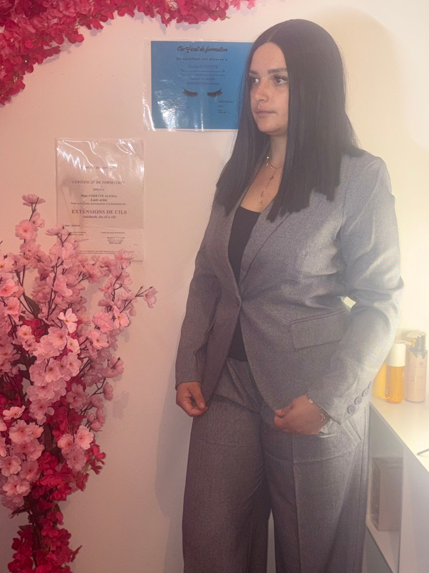 🌸 Tailleur & Pentalon GRIS🌸