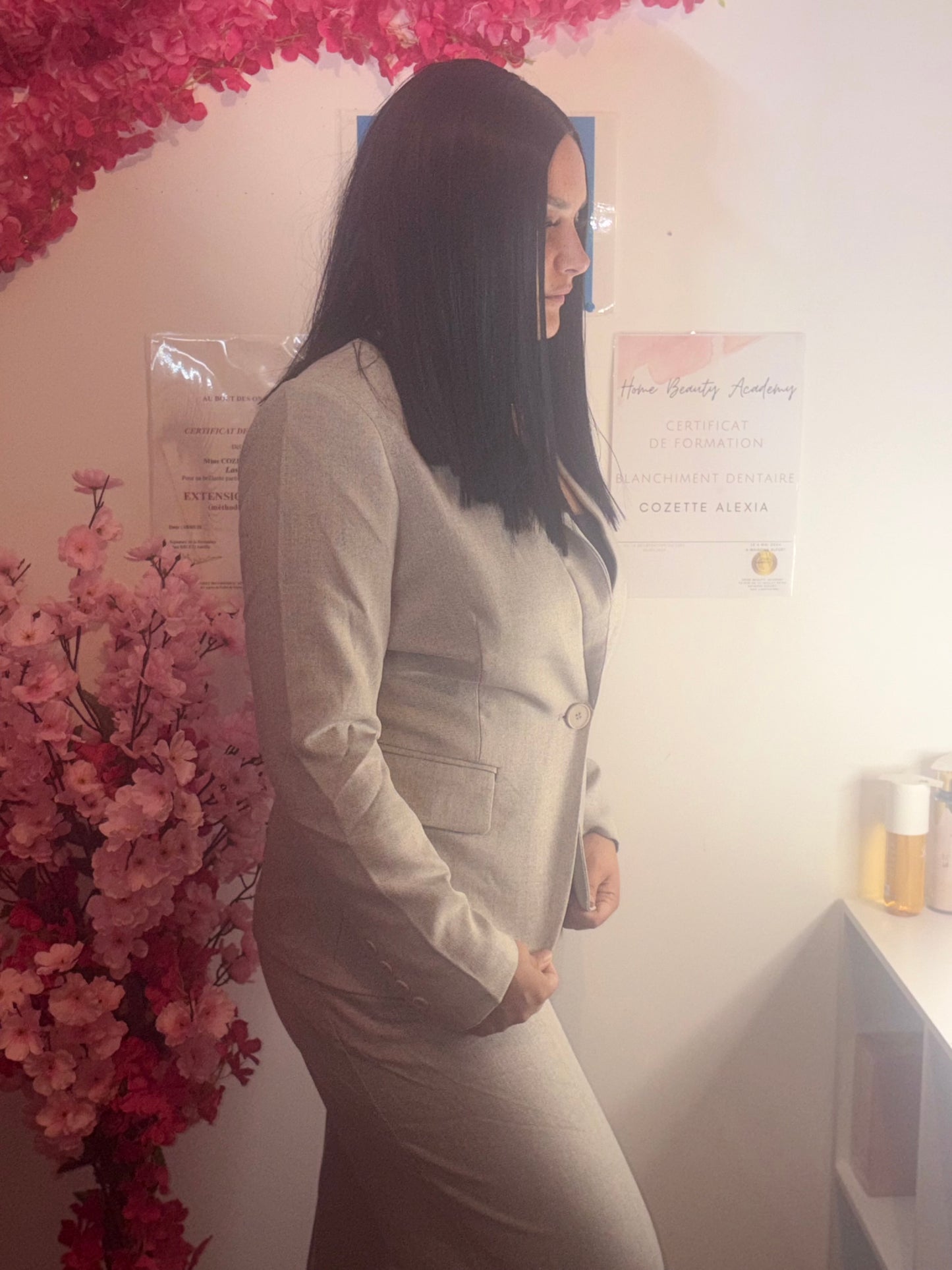 🌸 Tailleur & Pentalon BEIGE🌸