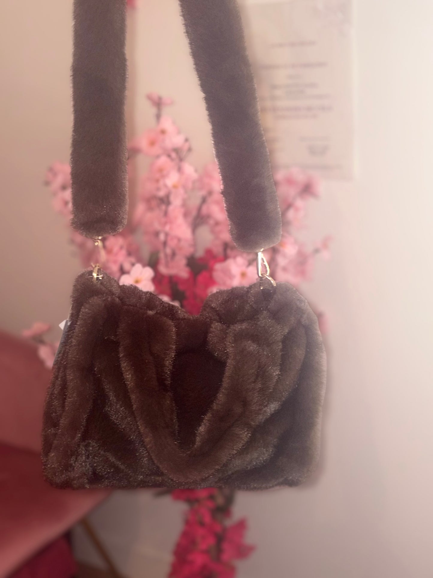 🌸Sac Fourrure Choco🌸