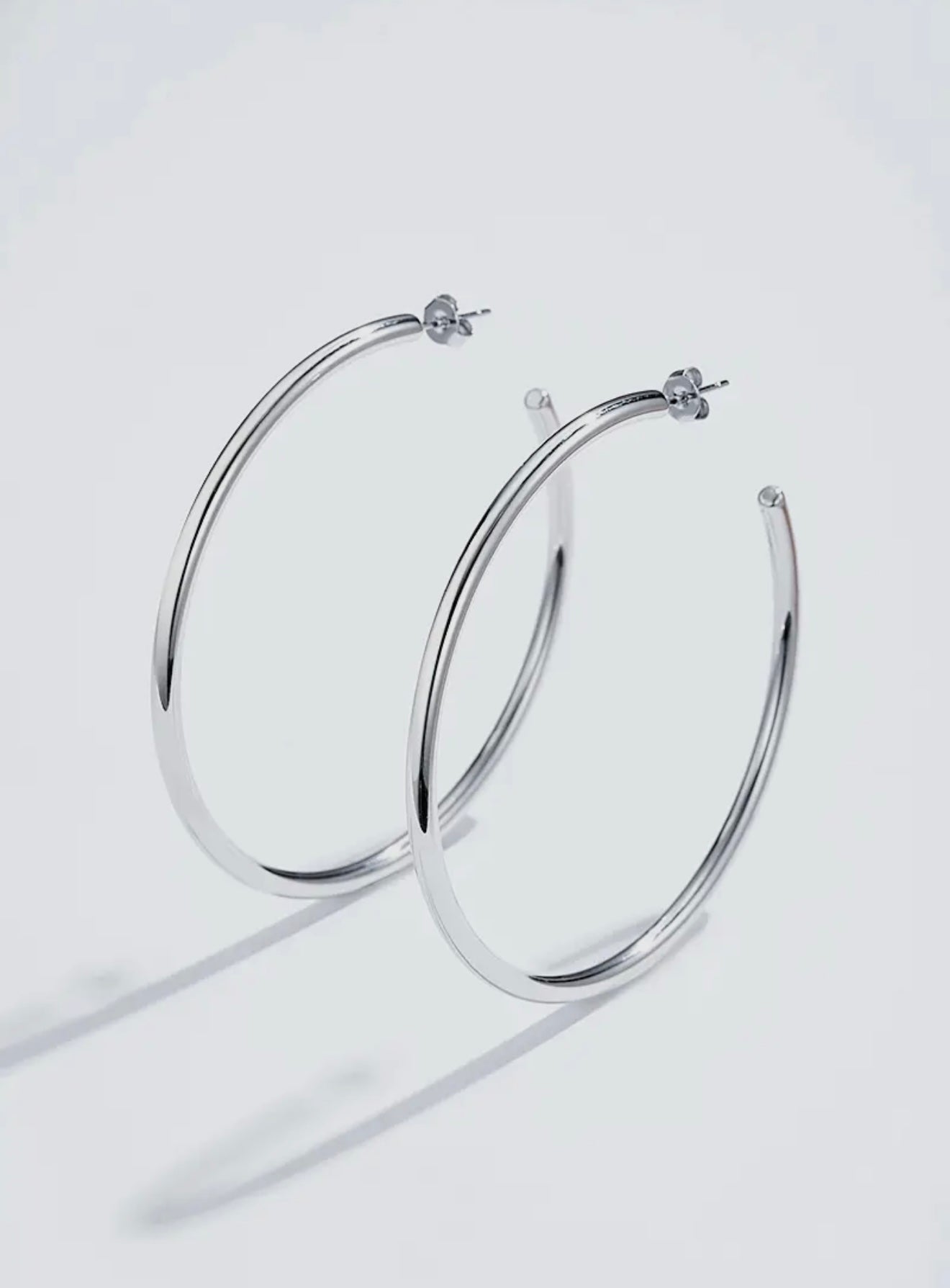Boucles d’oreille créoles vanilla